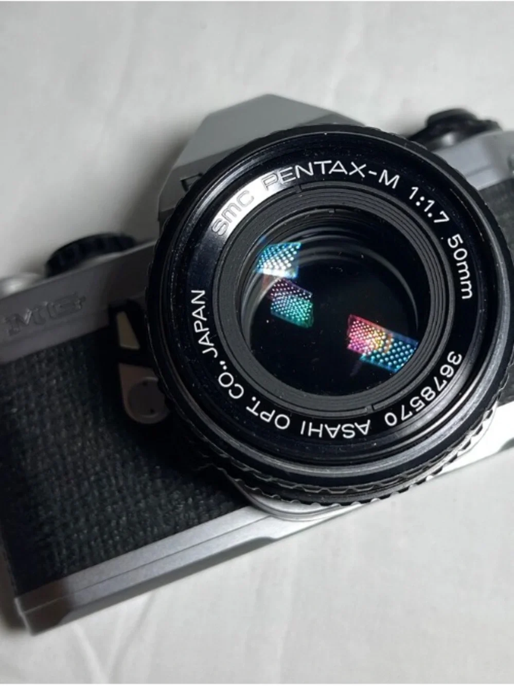 Pentax MG /W Pentax-M 50mm vintage slr for 35mm film